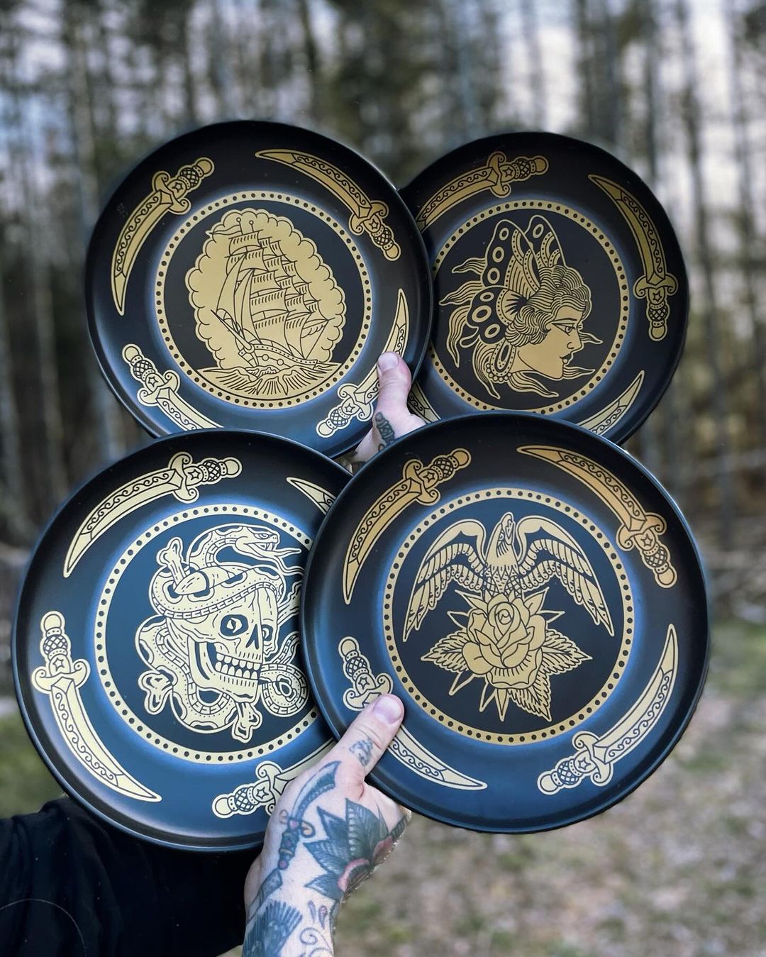 Home Goods Tagged "web plates" TAKE TO THE GRAVE