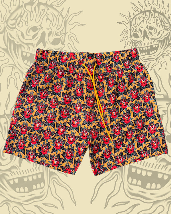 Trad Rose Swim Shorts