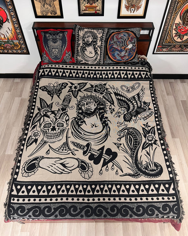 Flash Woven Sherpa Blanket