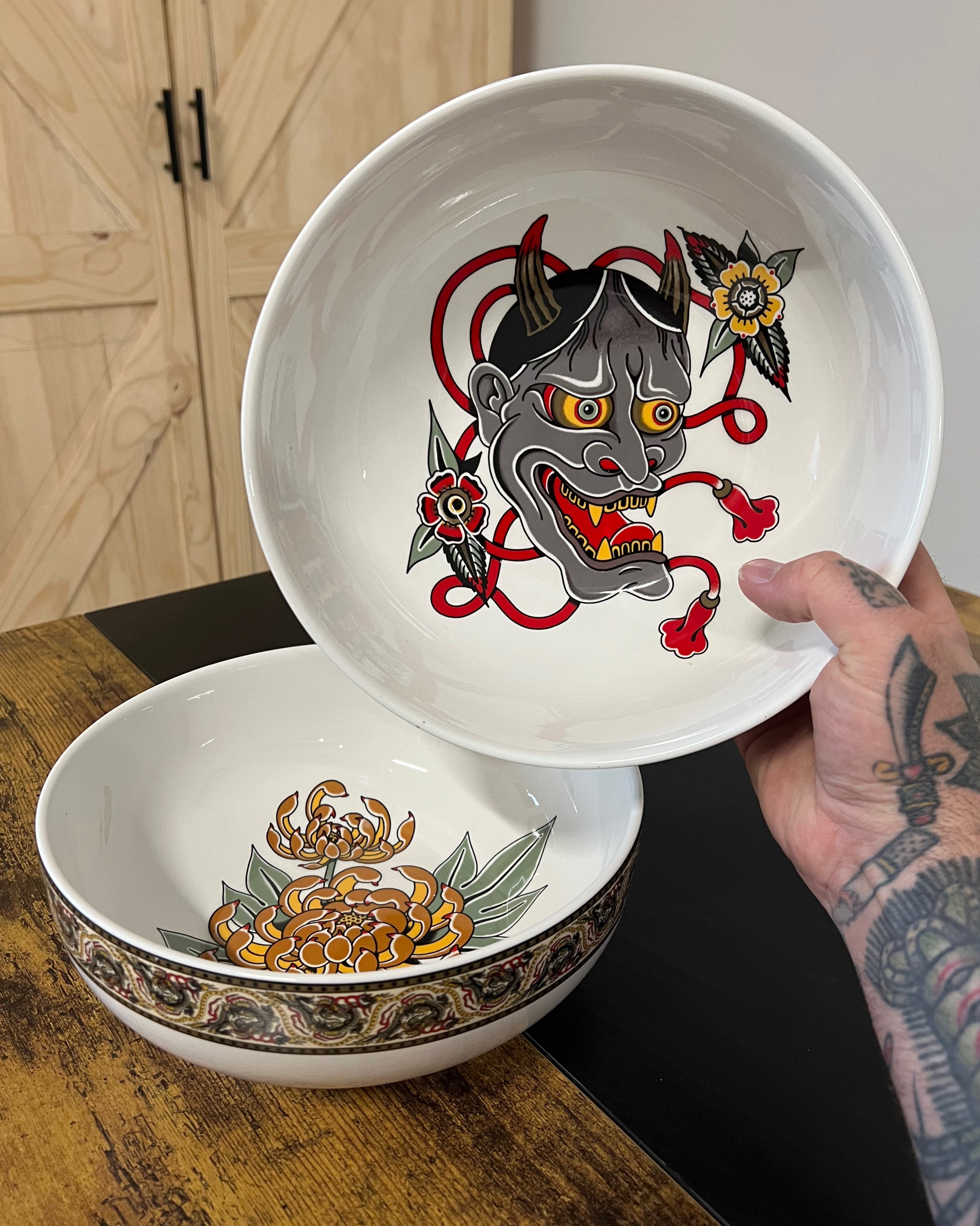 Hannya & Mum Large Bowl Set