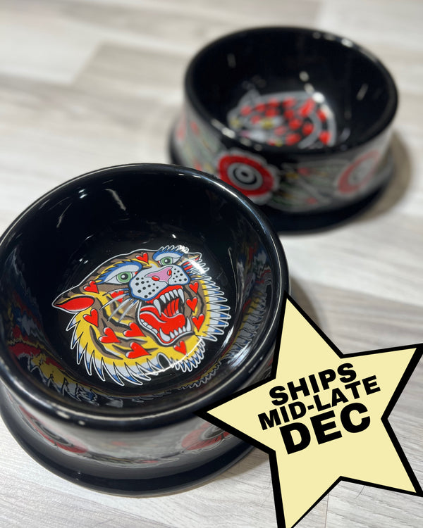 Large Dog Bowl Set