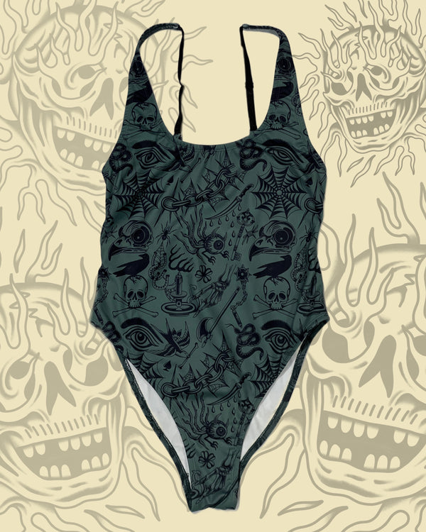 Occult One Piece Bikini