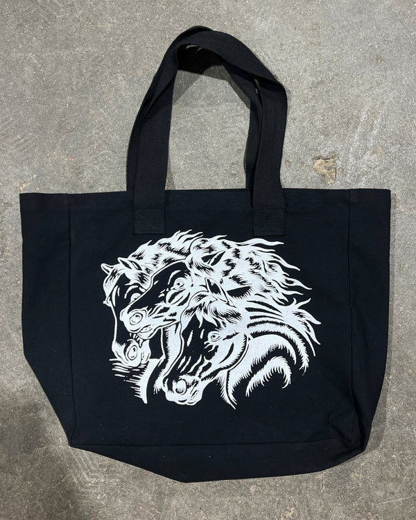 Pharaohs Horses Canvas Tote Bag