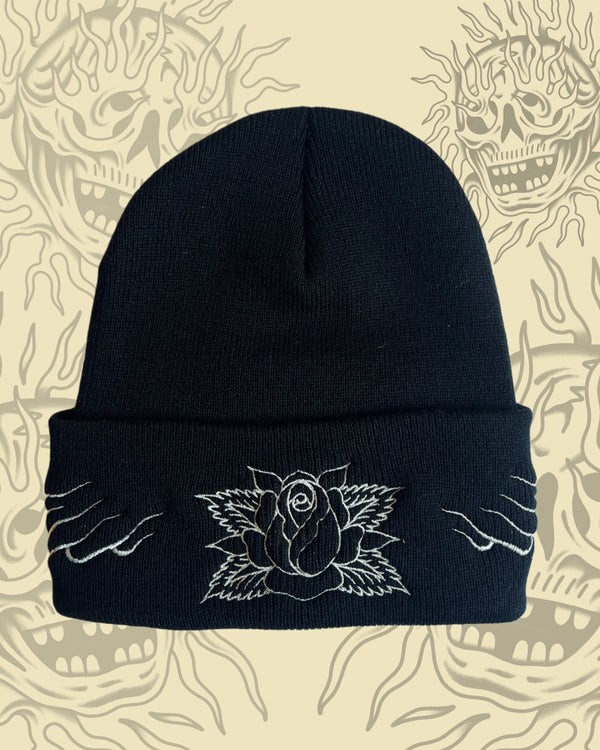 Burning Rose Beanie