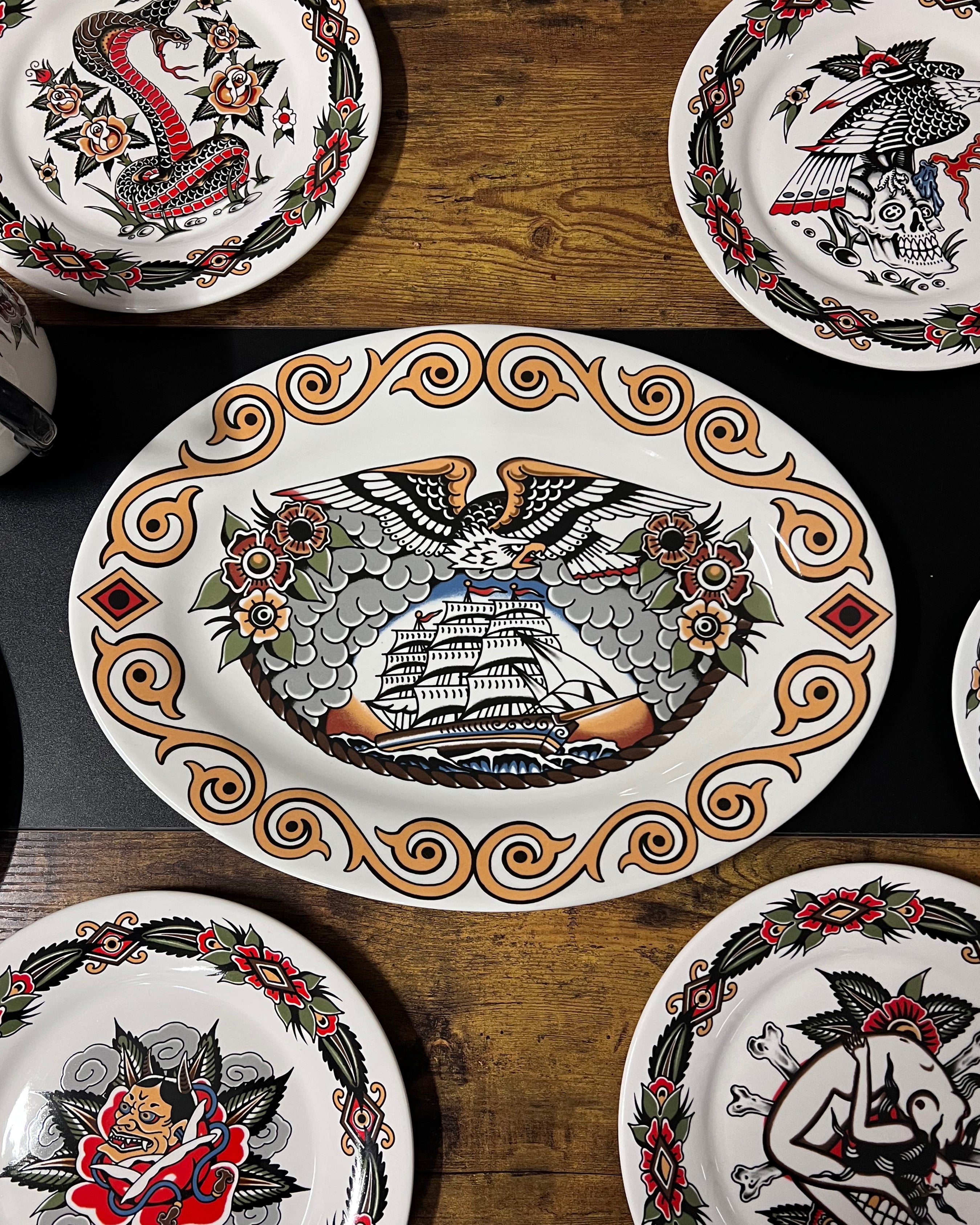 Bright & Bold 18” Serving Dish