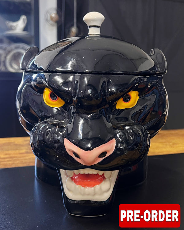 Panther Cookie Jar - PRE ORDER