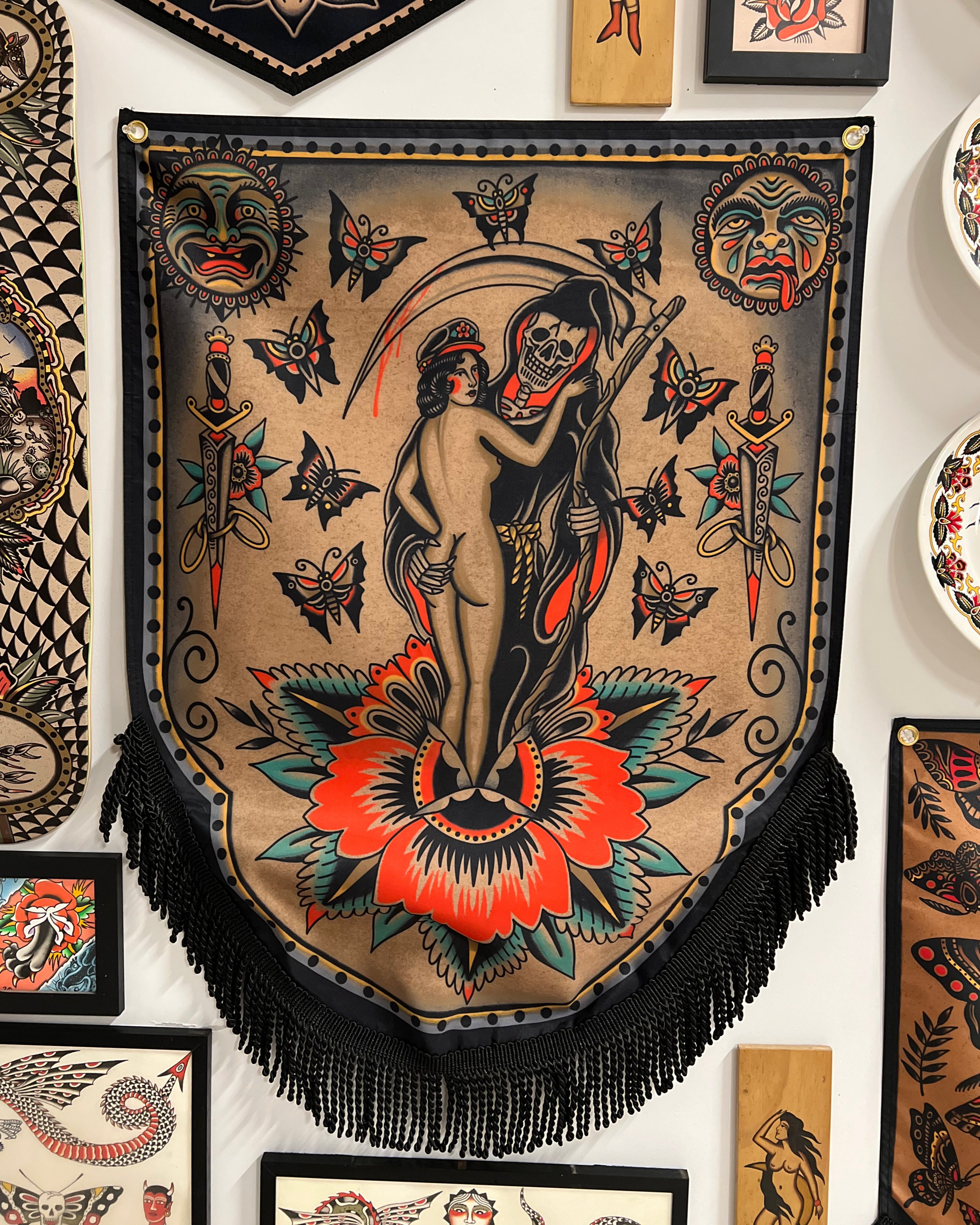Tattoo-Inspired Wall Art | TAKE TO THE GRAVE – Tagged 