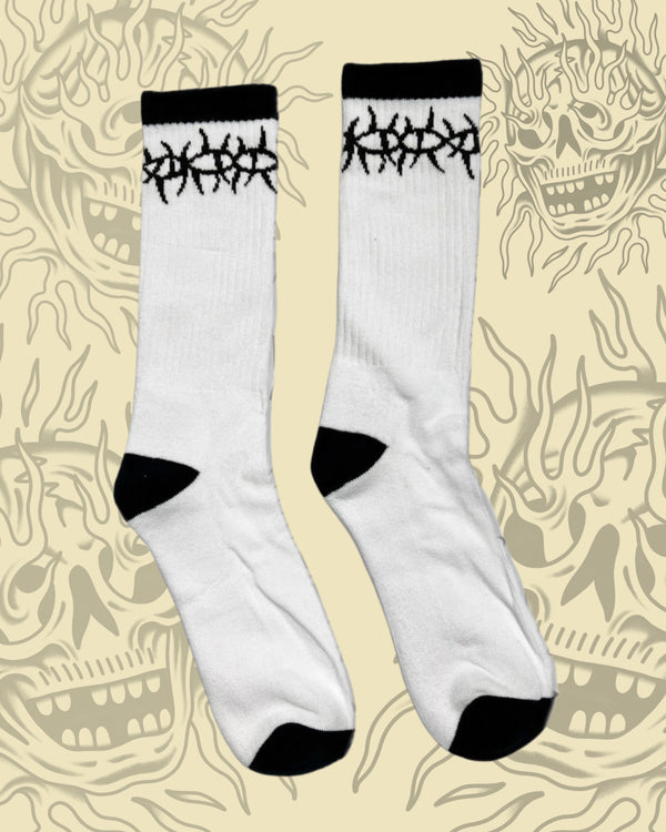 Barbed Wire Socks