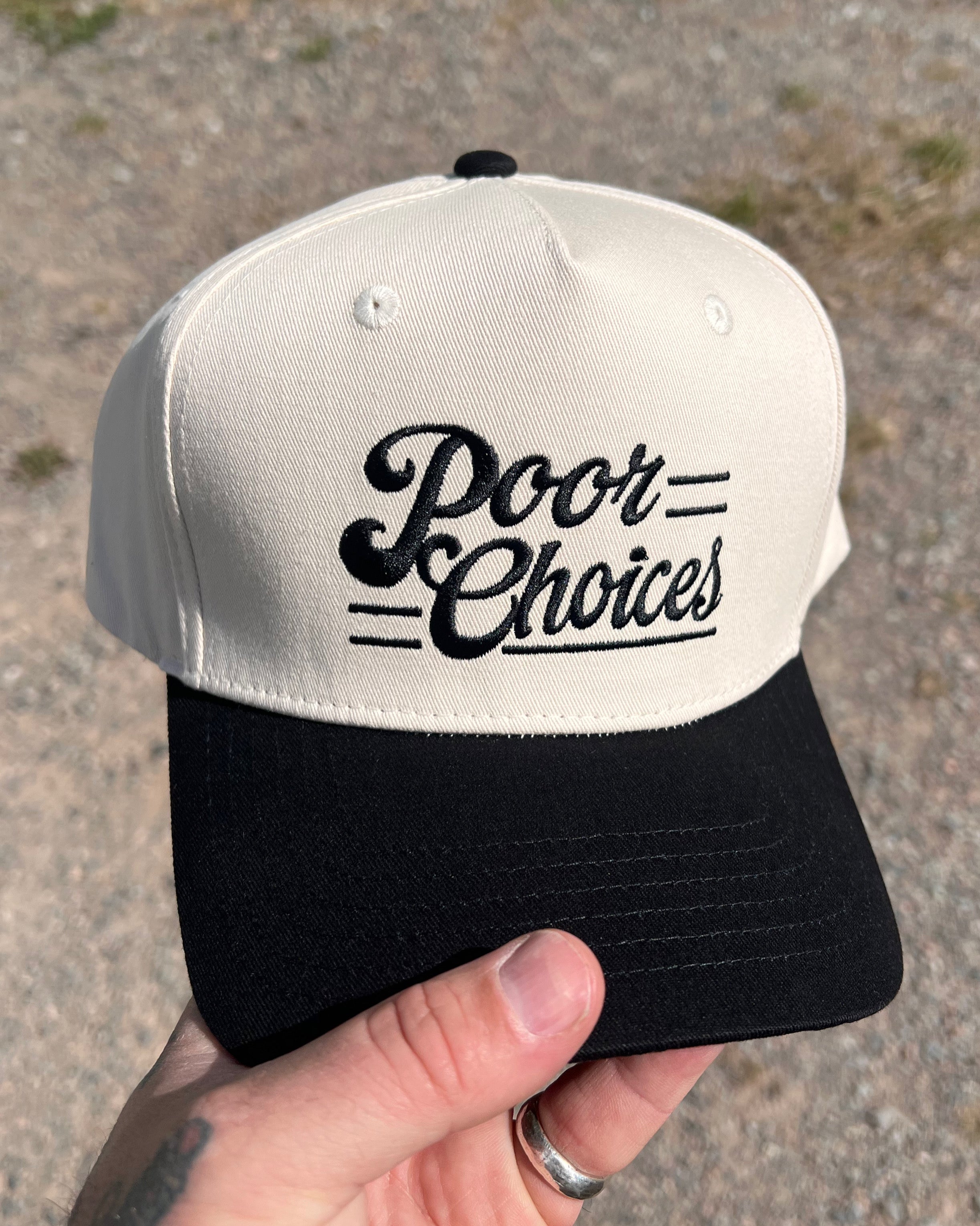 Poor Choices Hat – TAKE TO THE GRAVE