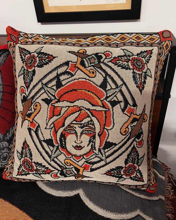 Throw Pillow Case Love & Death