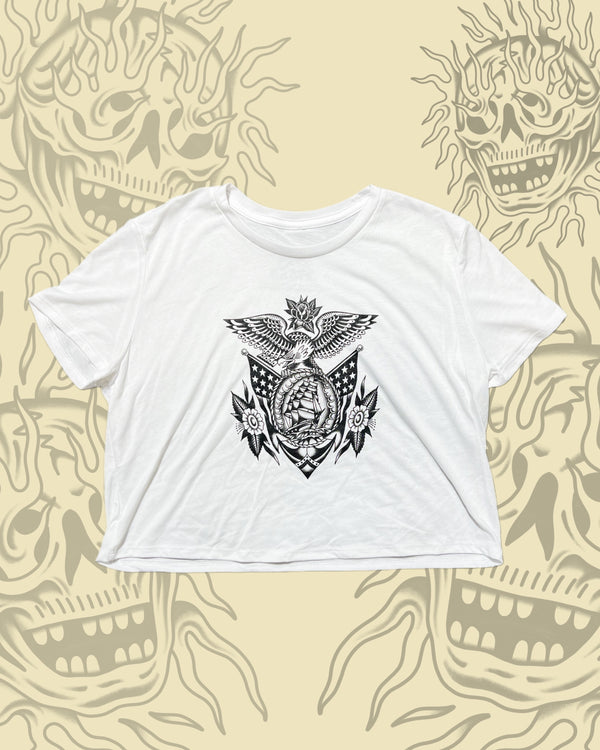 Americana Crop Top