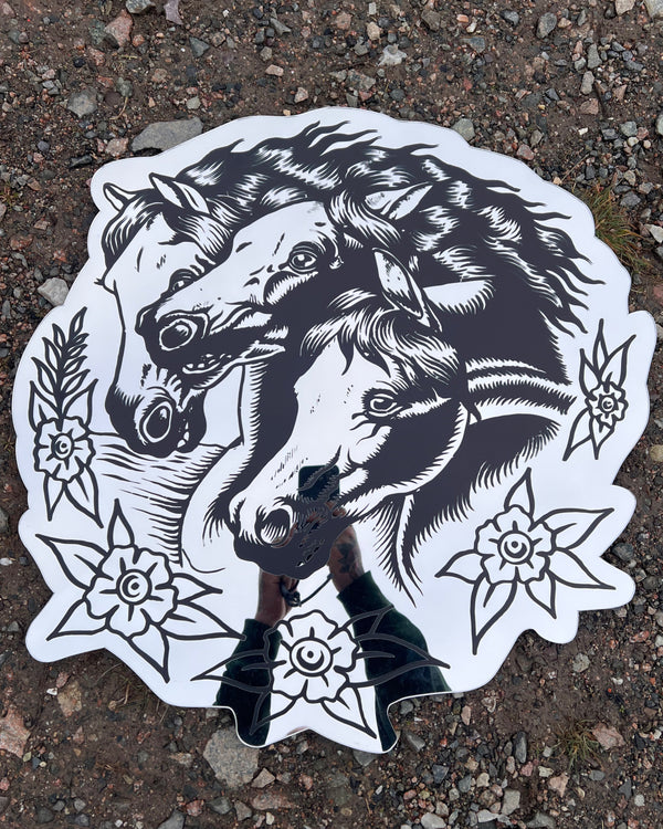 Pharaohs Horses Mirror