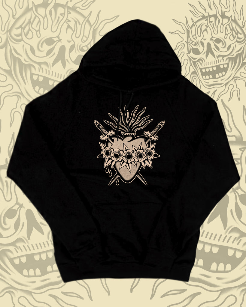 Sacred Heart Hoodie – TAKE TO THE GRAVE