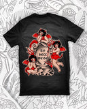 To Hell We Go Tee x Heather Bisaillion
