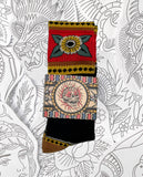 Butterfly Flower Socks