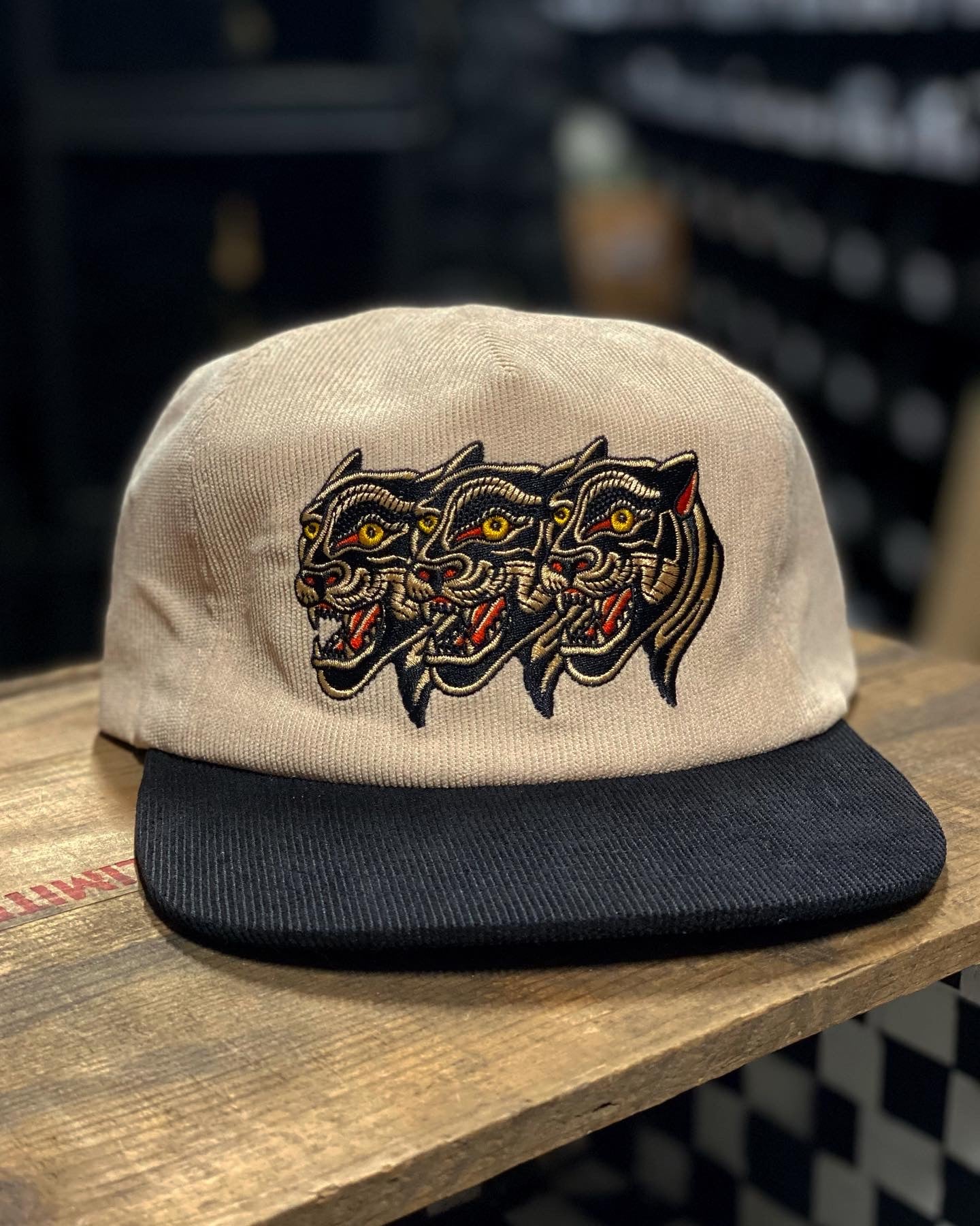 Panthers Corduroy SnapBack