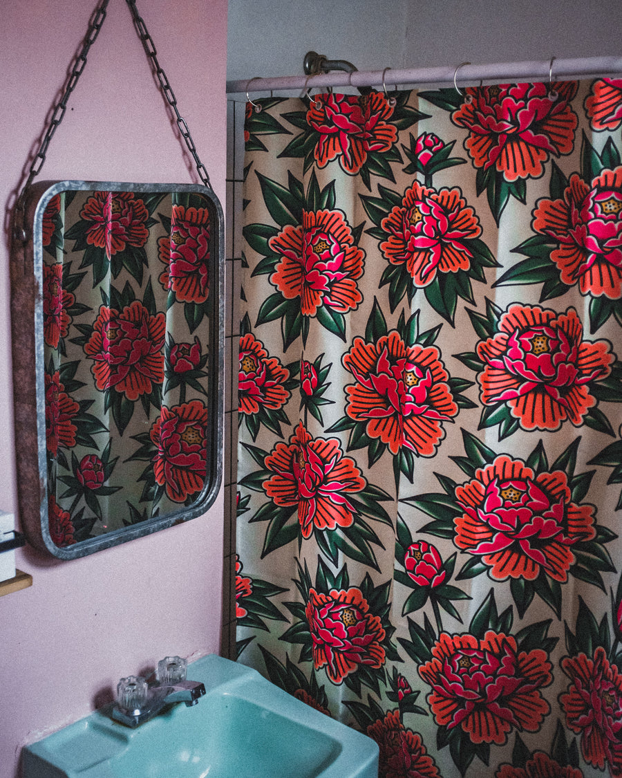 Peony Shower Curtain